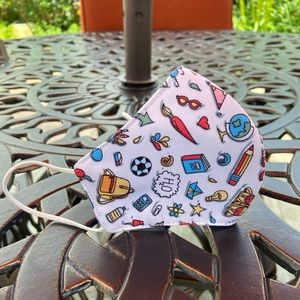 School print face mask